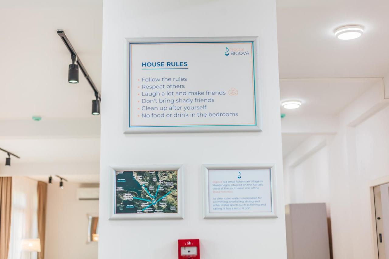 קוטור Hostel Bigova מראה חיצוני תמונה
